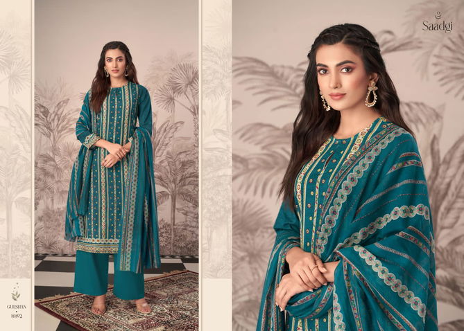 Gulshan By Saadgi Printed Cotton Dress Material Catalog